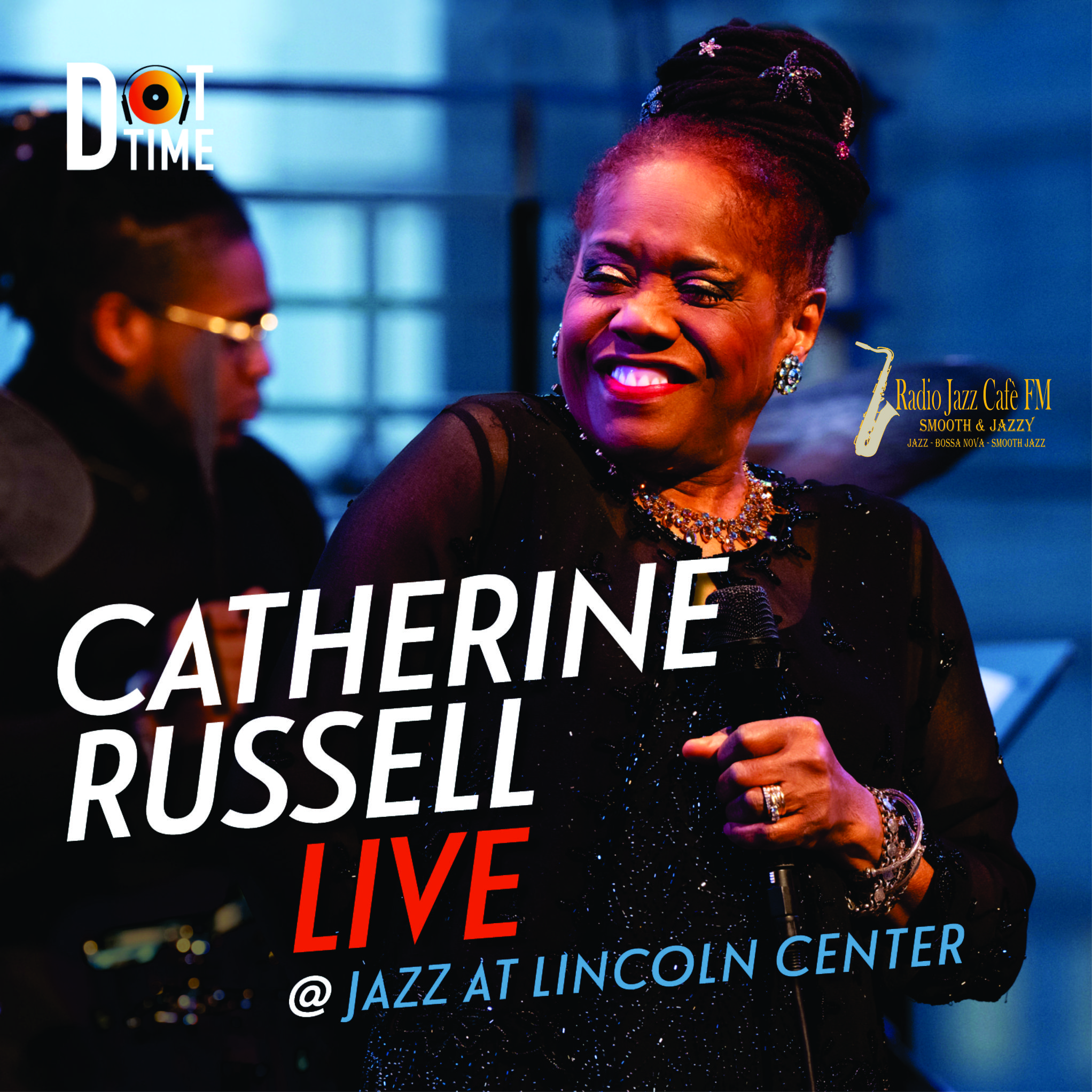 El pasado Viernes 24 de abril de 2026, la gran vocalista amérocana de jazz CATHERINE RUSSELL, tres veces nominada al GRAMMY®, lanzó su primer álbum en vivo "Live at Jazz at Lincoln Center", a través del sello Dot Time Records.
El nuevo Album fue grabado durante un fin de semana especial en la Sala Appel del Jazz at Lincoln Center (USA), con el Central Park como telón de fondo, este vibrante álbum documenta la maestría de CATHERINE RUSSELL como vocalista, directora de orquesta y curadora de clásicos del jazz y el blues.
CATHERINE RUSSELL es hija del pianista y director de orquesta pionero Luis Russell y de la innovadora vocalista Carline Ray.
CATHERINE RUSSELL esta acompañada por un experimentado conjunto que incluye a Matt Munisteri en la guitarra, Ben Paterson en el piano, Russell Hall en el bajo, Domo Branch en la batería y una sección de vientos compuesta por Jon-Erik Kellso, John Allred y Evan Arntzen, con la bailarina de claqué invitada especial Michela Marino Lerman.
El pasado Viernes 24 de abril de 2026, la gran vocalista amérocana de jazz CATHERINE RUSSELL, tres veces nominada al GRAMMY®, lanzó su primer álbum en vivo "Live at Jazz at Lincoln Center", a través del sello Dot Time Records.
El nuevo Album fue grabado durante un fin de semana especial en la Sala Appel del Jazz at Lincoln Center (USA), con el Central Park como telón de fondo, este vibrante álbum documenta la maestría de CATHERINE RUSSELL como vocalista, directora de orquesta y curadora de clásicos del jazz y el blues.
CATHERINE RUSSELL es hija del pianista y director de orquesta pionero Luis Russell y de la innovadora vocalista Carline Ray.
CATHERINE RUSSELL esta acompañada por un experimentado conjunto que incluye a Matt Munisteri en la guitarra, Ben Paterson en el piano, Russell Hall en el bajo, Domo Branch en la batería y una sección de vientos compuesta por Jon-Erik Kellso, John Allred y Evan Arntzen, con la bailarina de claqué invitada especial Michela Marino Lerman.